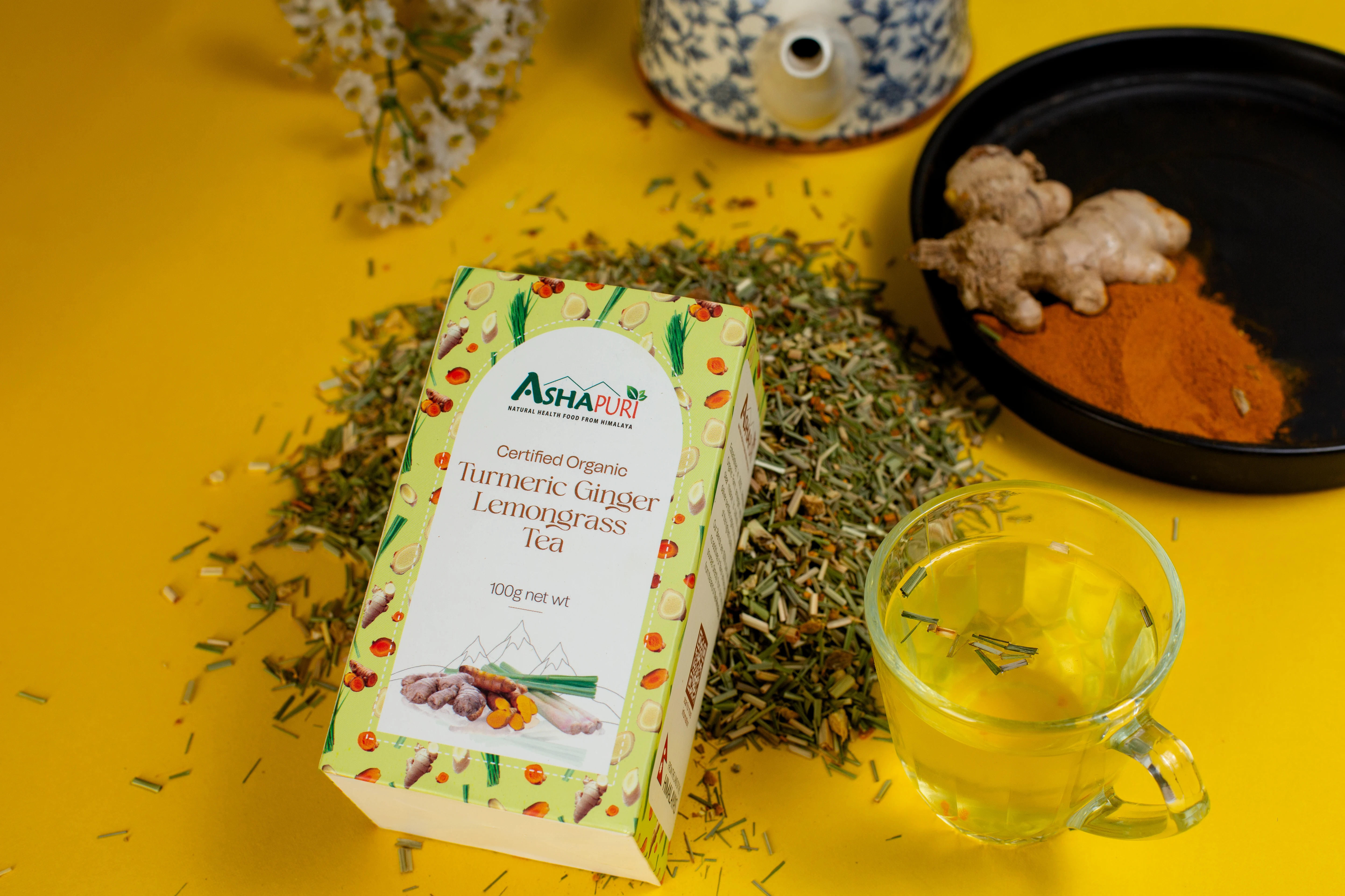 Turmeric Ginger Lemongrass Tea